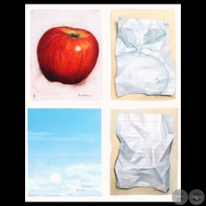 POSTALES, 2008 - Óleo sobre tela de EMMANUEL FRETES ROY
